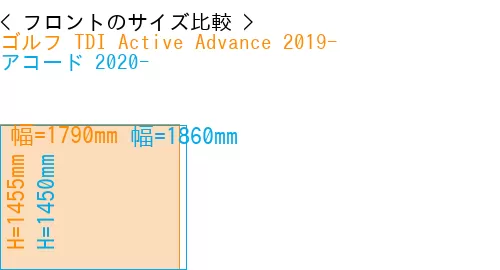 #ゴルフ TDI Active Advance 2019- + アコード 2020-